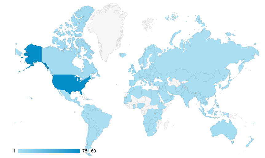 Countries Using Maps4Kids